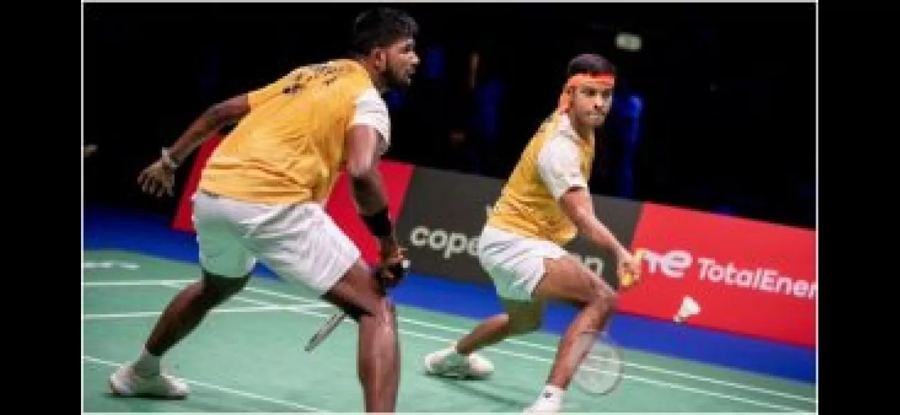 Satwik-Chirag unexpectedly lose in first round of Singapore Open.