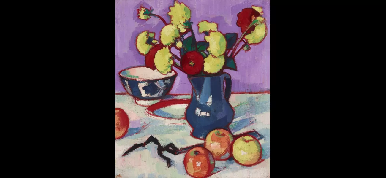 Scottish artist S.J. Peploe's painting may sell for as much as £300,000.
