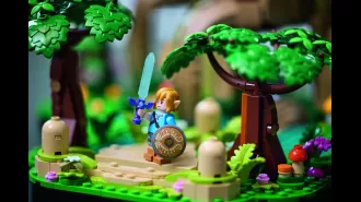 Interview about new Lego Zelda set featuring Great Deku Tree - 