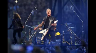 Iconic metal group performs their longest song ever in a live show debut.