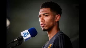 Bellingham shares Sancho's pre-Champions League final message.