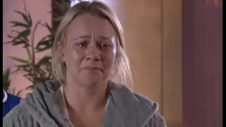 Hollyoaks honors Kirsty-Leigh Porter's late daughter in emotional episode about infant loss.