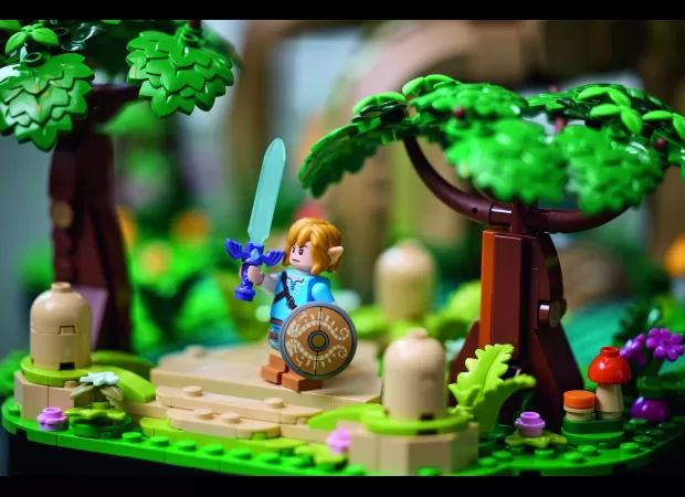Interview about new Lego Zelda set featuring Great Deku Tree - 