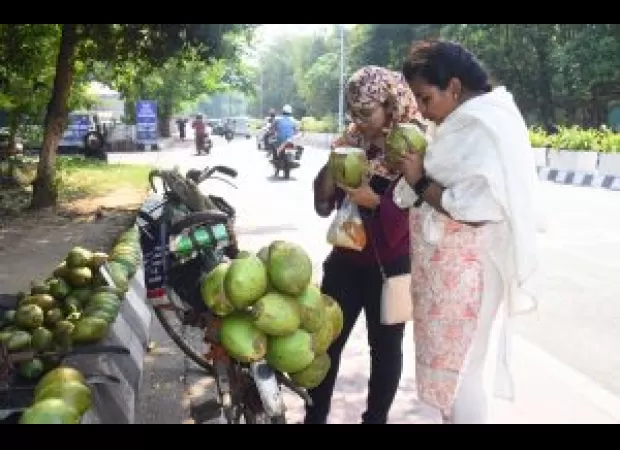 Extremely hot weather affects state; Boudh experiences temperature of 45.9°C.