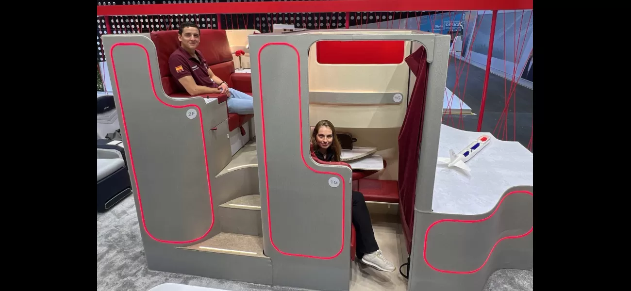 The two-tier airplane seat is returning, now available in first-class.