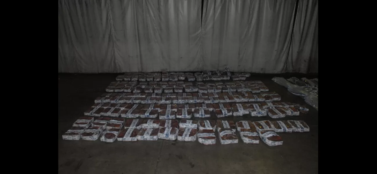 Two men imprisoned for transporting second largest amount of cocaine ever found in Australia.