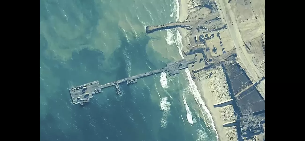 US-built pier in Gaza to undergo repairs only two weeks after construction.