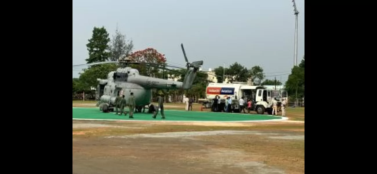 IAF practices in Baripada before PM Modi’s arrival.