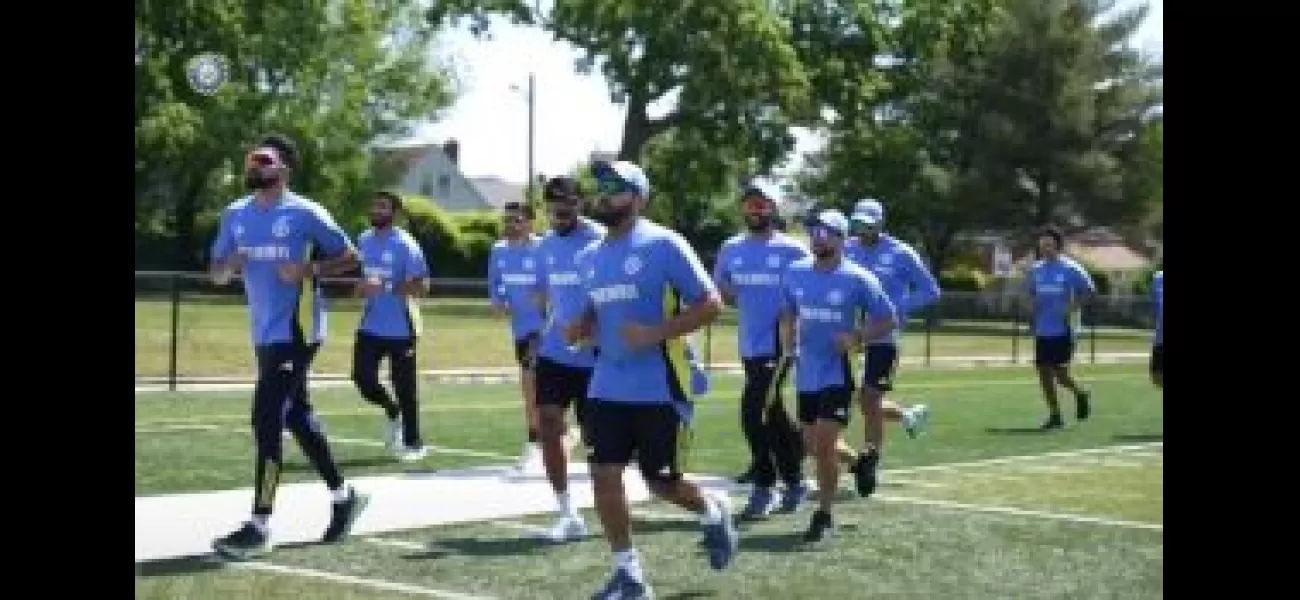 Team India prepares for upcoming practice match in New York ahead of the T20 World Cup.