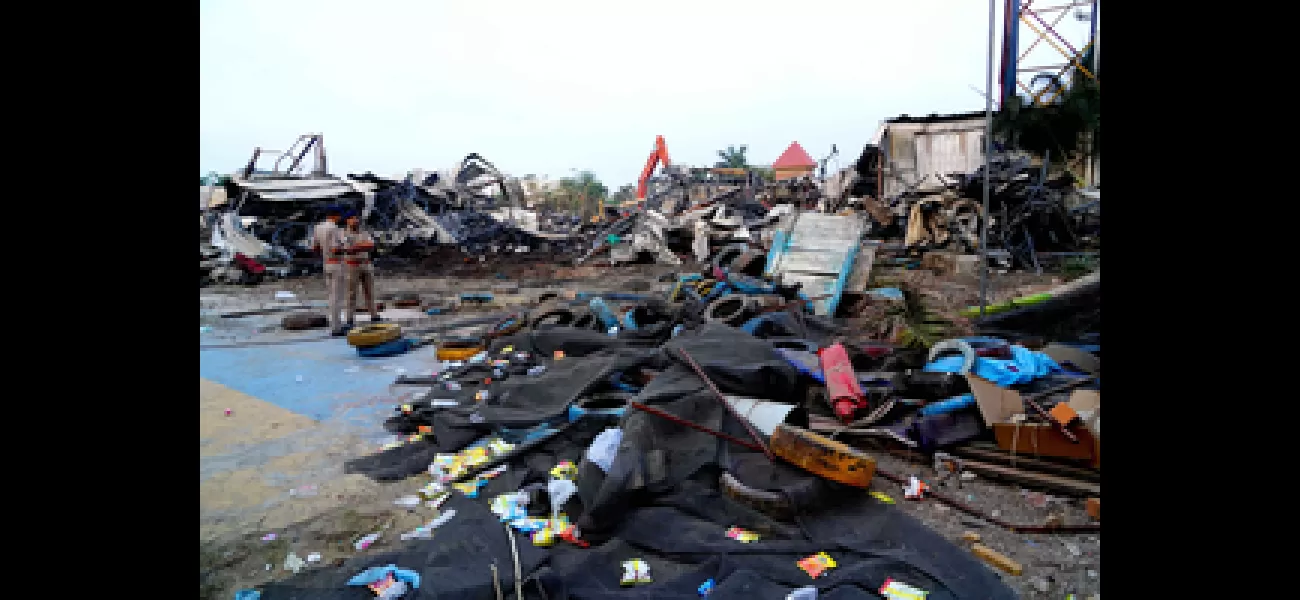 Another person has been arrested in connection with the Rajkot fire tragedy, as police reveal that one of the accused has died in the blaze.