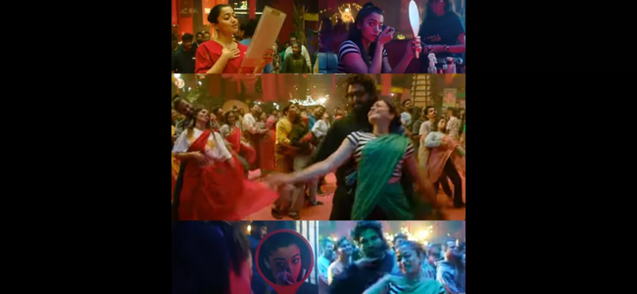 'Angaaron' in 'Pushpa 2: The Rule' showcases a sizzling chemistry between Allu Arjun and Rashmika.