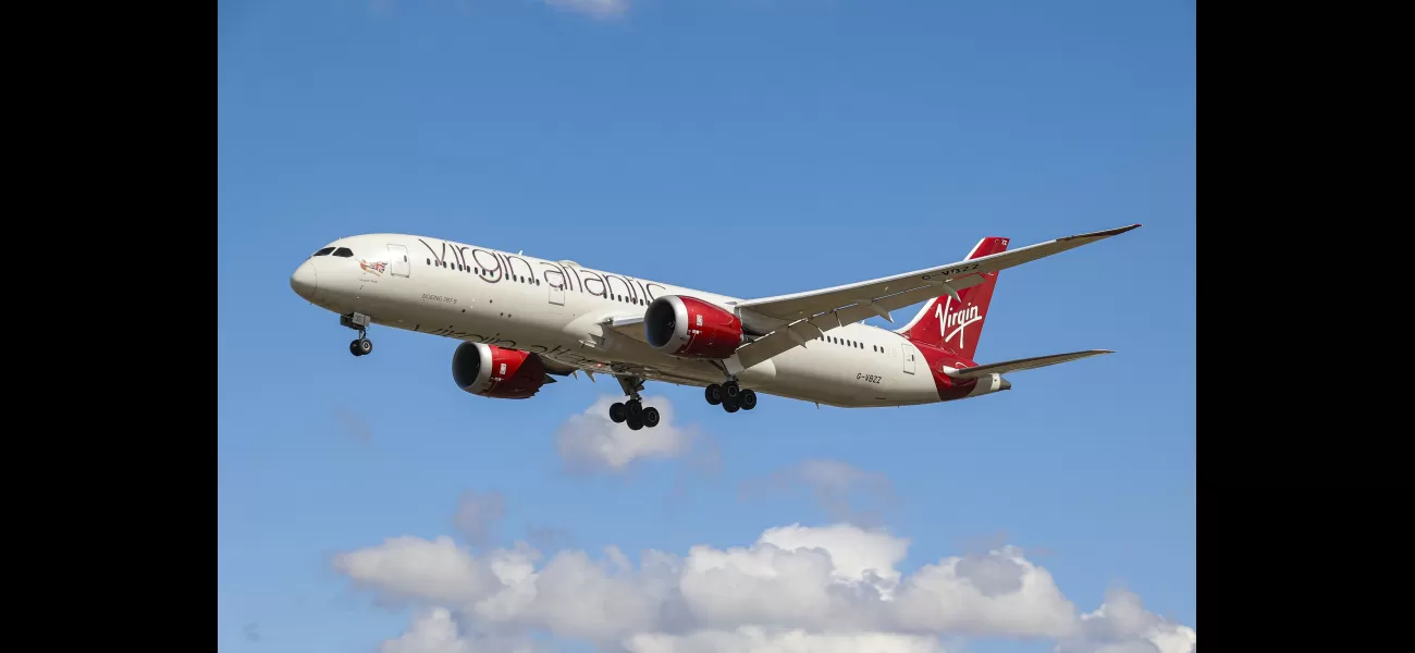 A Virgin Airlines flight caused an urgent reaction at an airport in the UK.