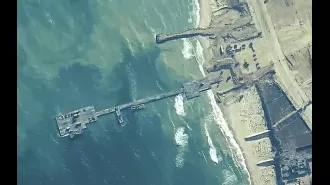 US-built pier in Gaza to undergo repairs only two weeks after construction.