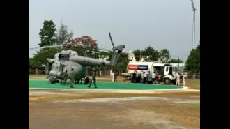 IAF practices in Baripada before PM Modi’s arrival.