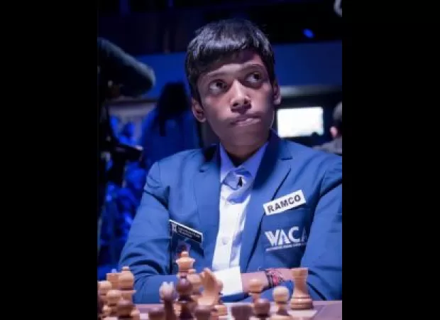 Young chess prodigy Praggnanandhaa falls to World Champion Liren in sudden death Armageddon match at Norway Chess.