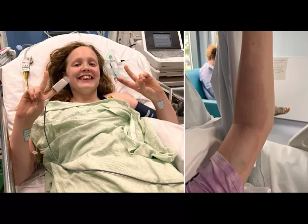 11-year-old girl critically injured by snake bite in UK park.