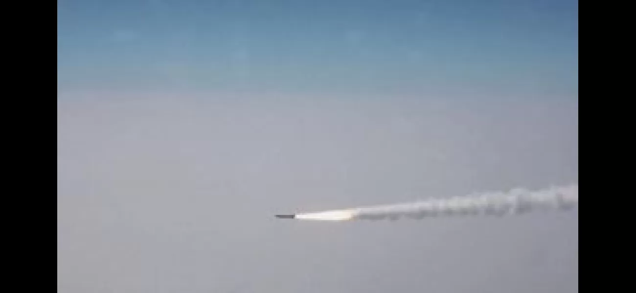 India successfully launches Rudra M-II missile near Odisha coast.