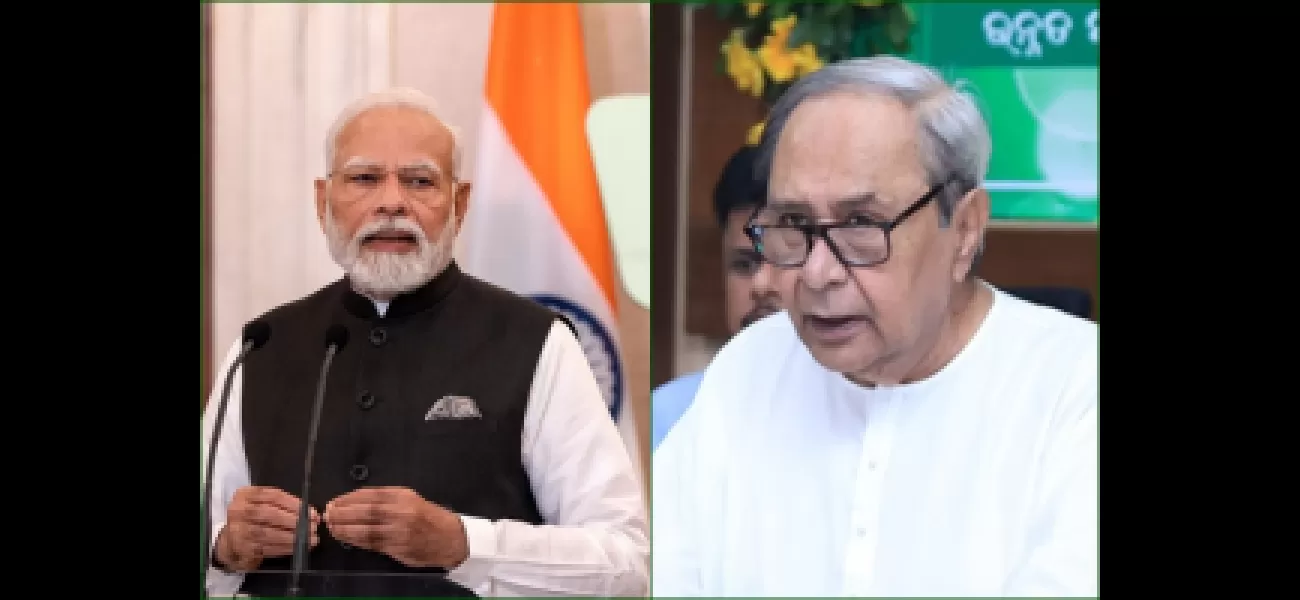 Modi suggests a plot behind Patnaik's declining health; Patnaik responds that he is in good health.