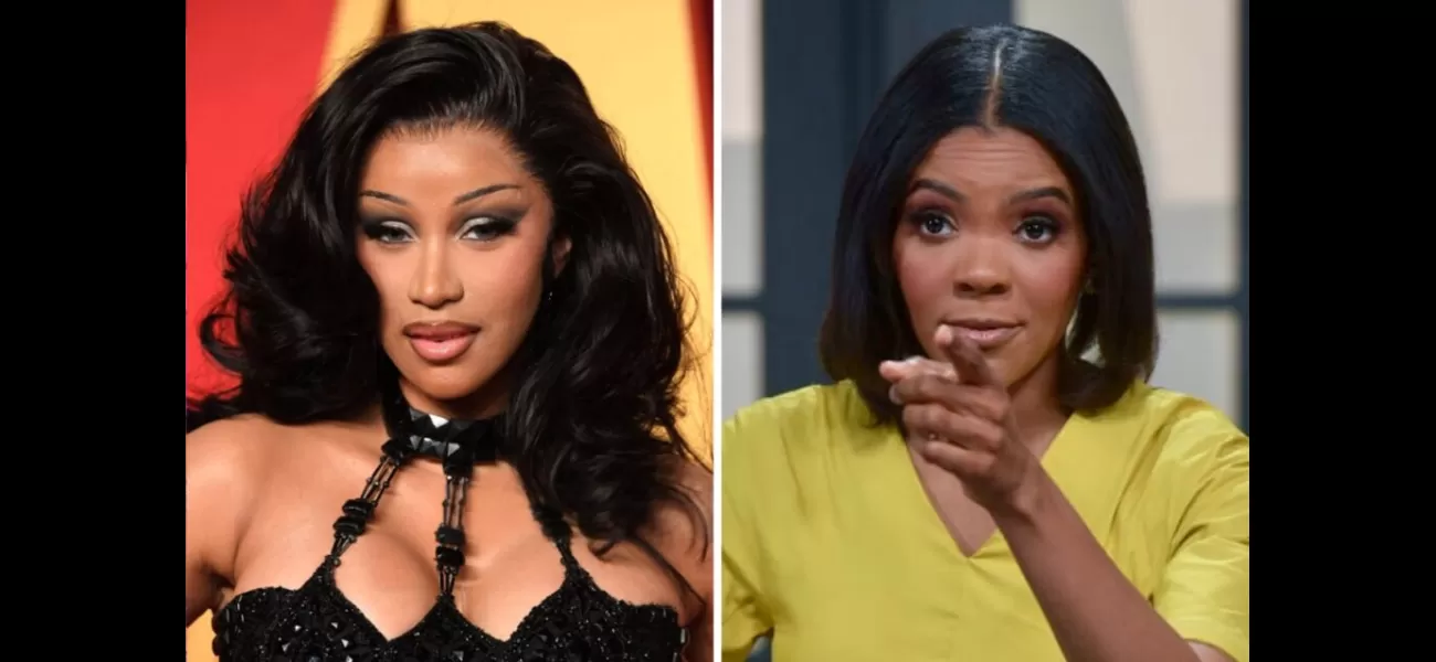 Cardi B defends adult content after conservative commentator Candace Owens calls for a ban on pornography.