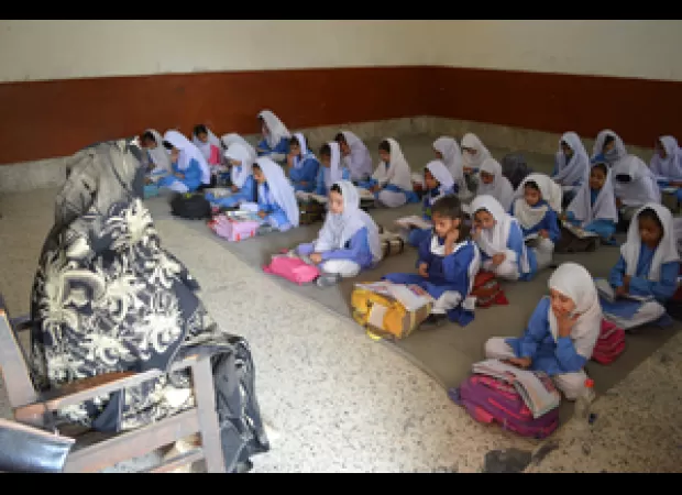 Arson attack on girls' school in northwest Pakistan, third one this month by suspected militants.