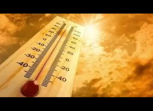 Delhi's temperature reaches record high of 52.3°C.
