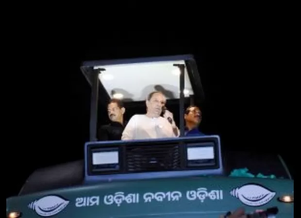 Naveen holds large parade in Nimapara.