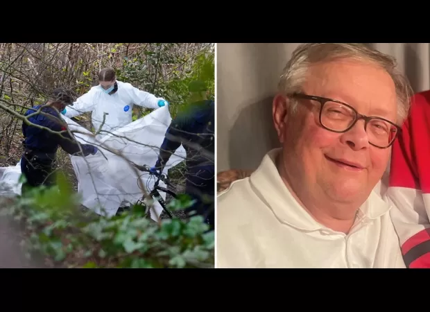 Police continue search for clues in nature reserve after human torso discovery, over a month later.