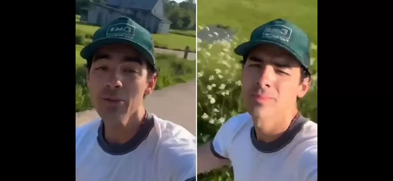 Joe Jonas seems to have spoken about his split with Sophie Turner, describing it as 