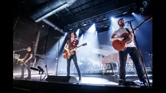 Iconic British rock group reunites after six-year hiatus, announces new album and tour.