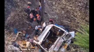 21 dead and 69 injured in a road accident on the Akhnoor road in Jammu and Kashmir.