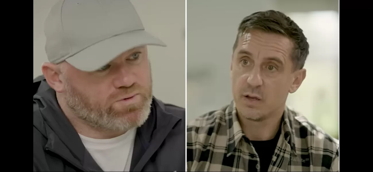 Wayne Rooney surprises Gary Neville by declaring the greatest England player ever.