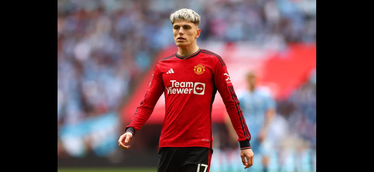 Possible paraphrase: Manchester United player could miss beginning of new season due to upcoming Olympics decision.