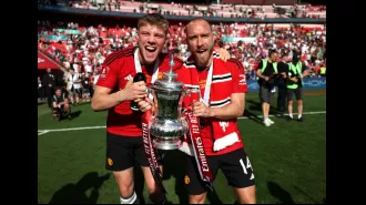 Manchester United fans are upset that a player from their rival team, Celtic, was chosen for the Denmark squad for Euro 2024 over one of their own players.