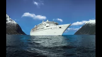 A couple is selling their home to live on a cheaper, never-ending cruise.
