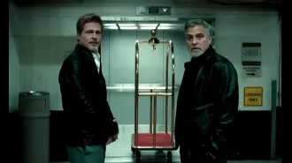 Two famous stars come together in a new movie after 16 years in the latest Wolfs trailer.