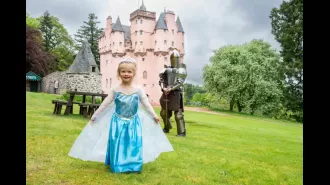 Scotland's famed castle, known as the inspiration for Disney's Cinderella Castle, has reopened to the public.