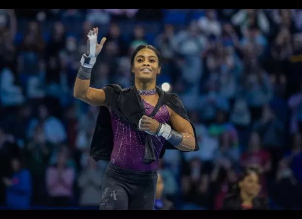 Gabby Douglas' potential 2024 Olympic Trials invite in jeopardy due to ankle injury.