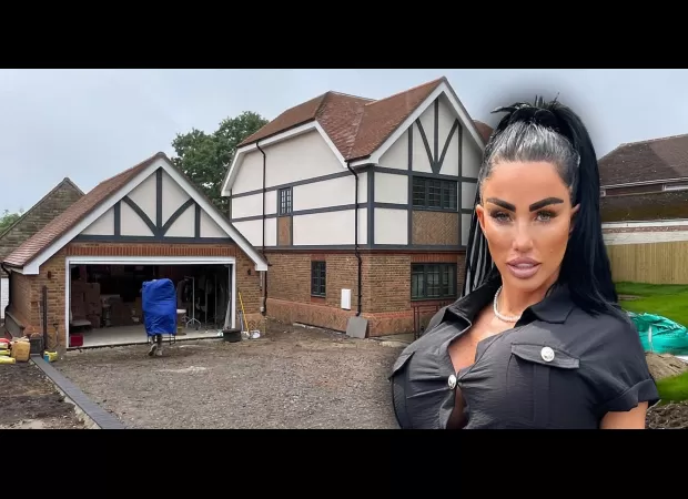 Fans are impressed with Katie Price's new gorgeous home, but are confused about how she can afford the high rent.