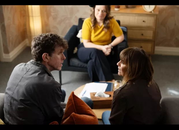 Find out what happens to Rhona and Marlon after a major confrontation in the latest Emmerdale episode.