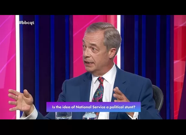 Fiona Bruce shuts down Nigel Farage on Question Time with a 