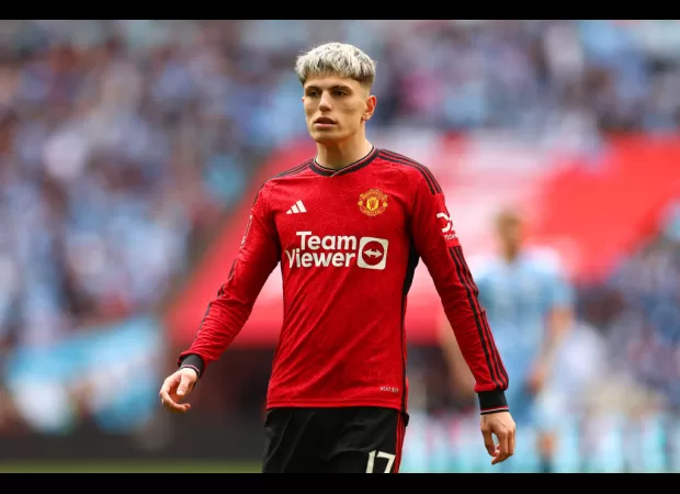 Possible paraphrase: Manchester United player could miss beginning of new season due to upcoming Olympics decision.