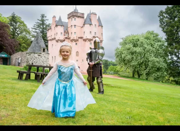 Scotland's famed castle, known as the inspiration for Disney's Cinderella Castle, has reopened to the public.