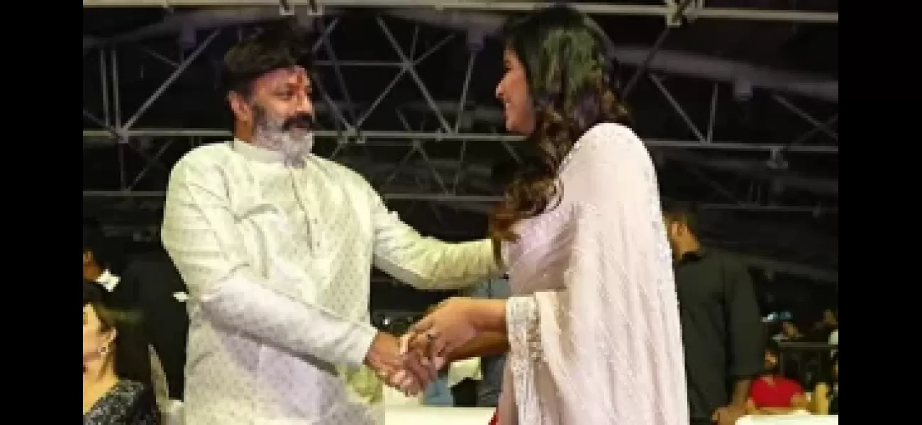 Actress Anjali responds to the controversy surrounding Nandamuri Balakrishna's film 