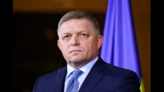 Slovak leader shot in attack now out of hospital.
