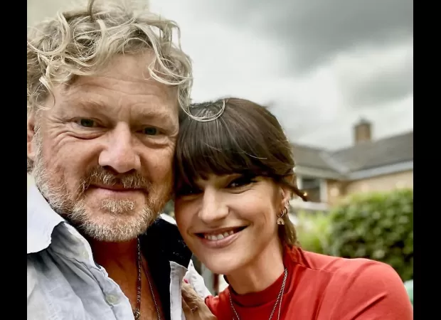 Real-life couple from Emmerdale moved to tears after being praised as an 