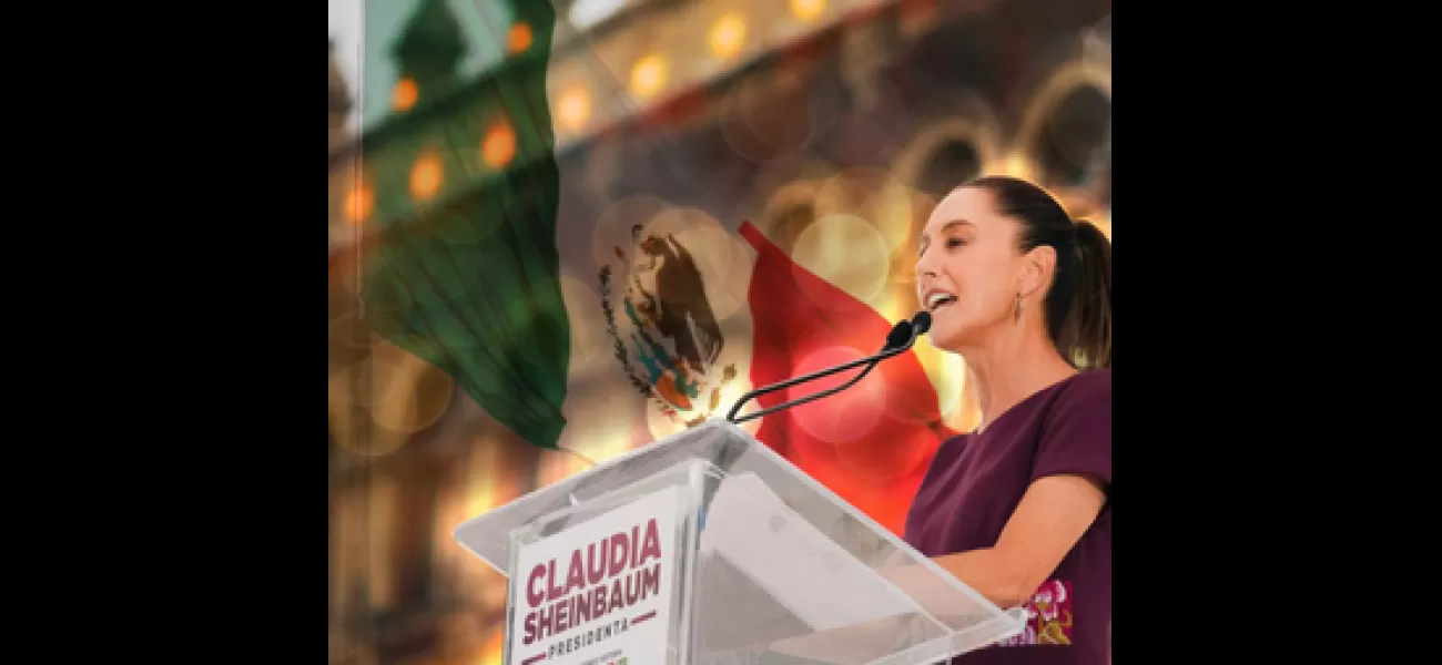 The first female President of Mexico, Claudia Sheinbaum, has been elected.