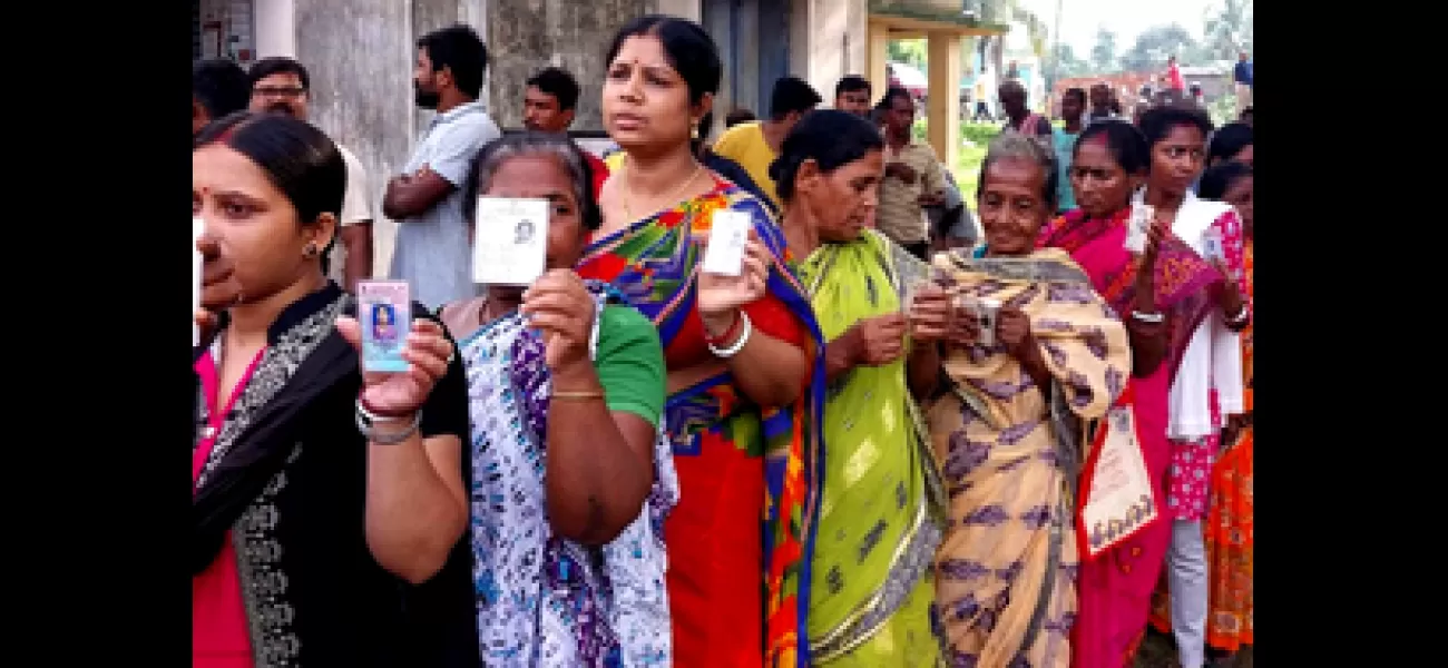 Voting being redone in two locations in West Bengal.