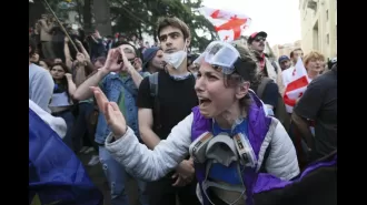 Georgia's parliament leader approves controversial law on outside influence