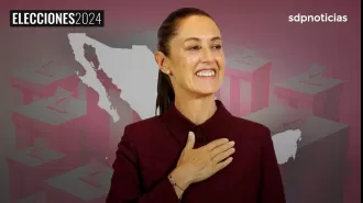 Claudia Sheinbaum makes history as Mexico's first female president, winning by a large margin and delivering her first speech. #MexicoElections2024