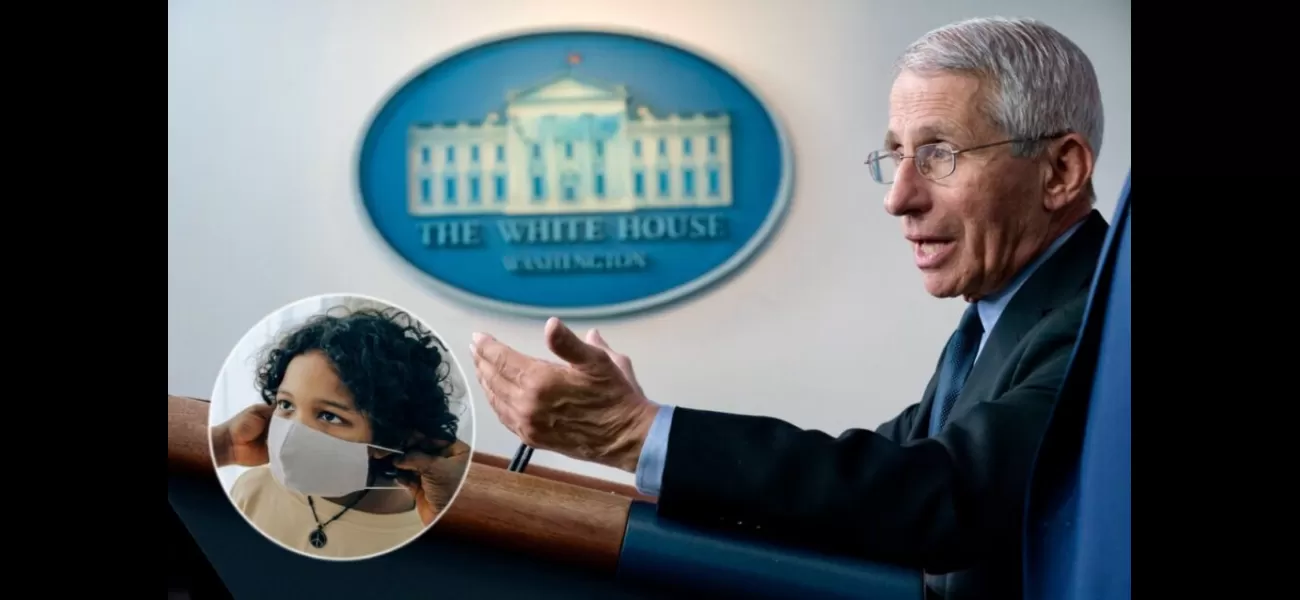 Dr. Fauci speaks about COVID-19 guidelines during his testimony.